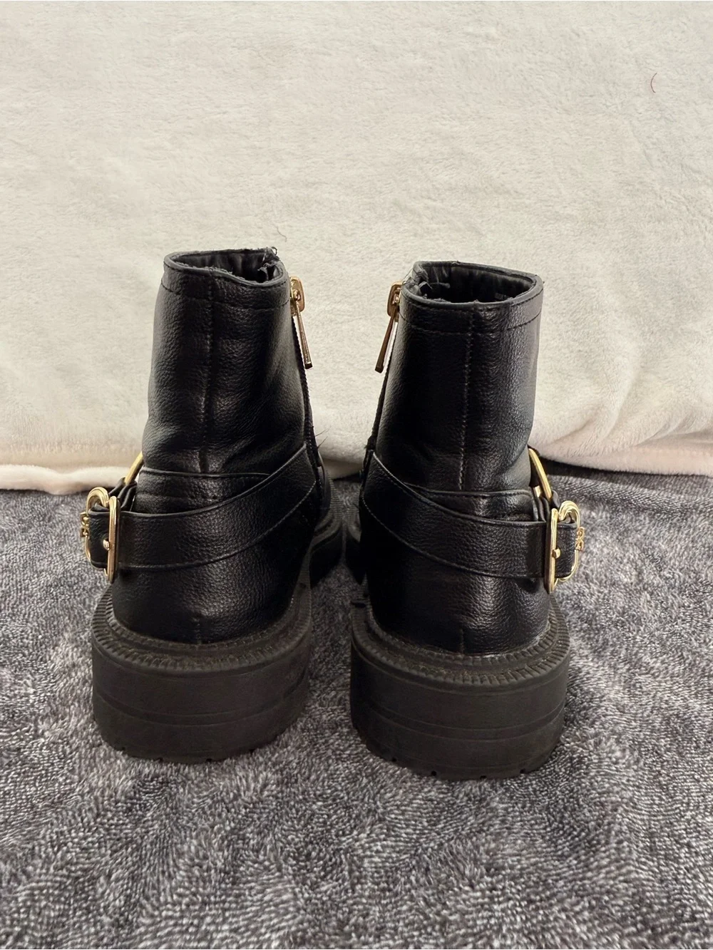 Sam Edelman girls Black Lucianna Marie Size 2 Combat